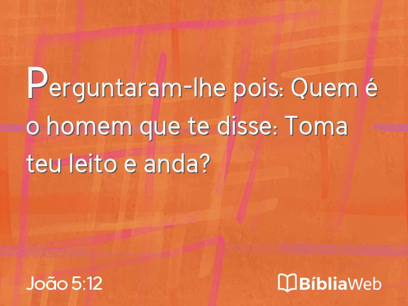 João 5:12 em imagem para compartilhar
