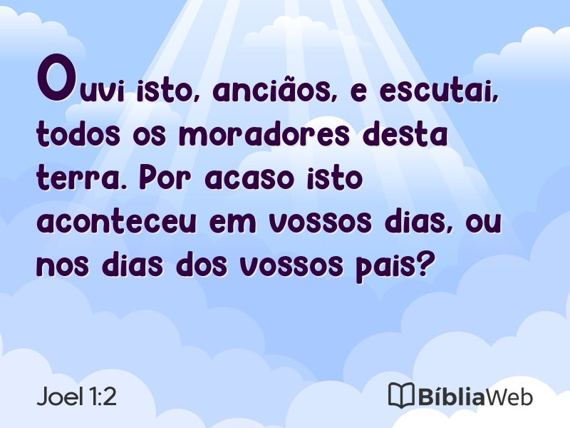 Joel 1:2 em imagem para compartilhar