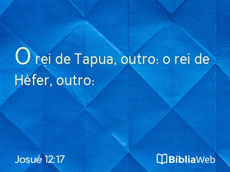 Josué 12:17 em imagem para compartilhar