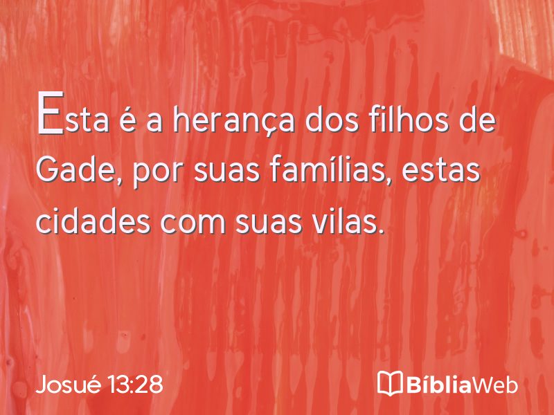 Josué 13:28 em imagem para compartilhar