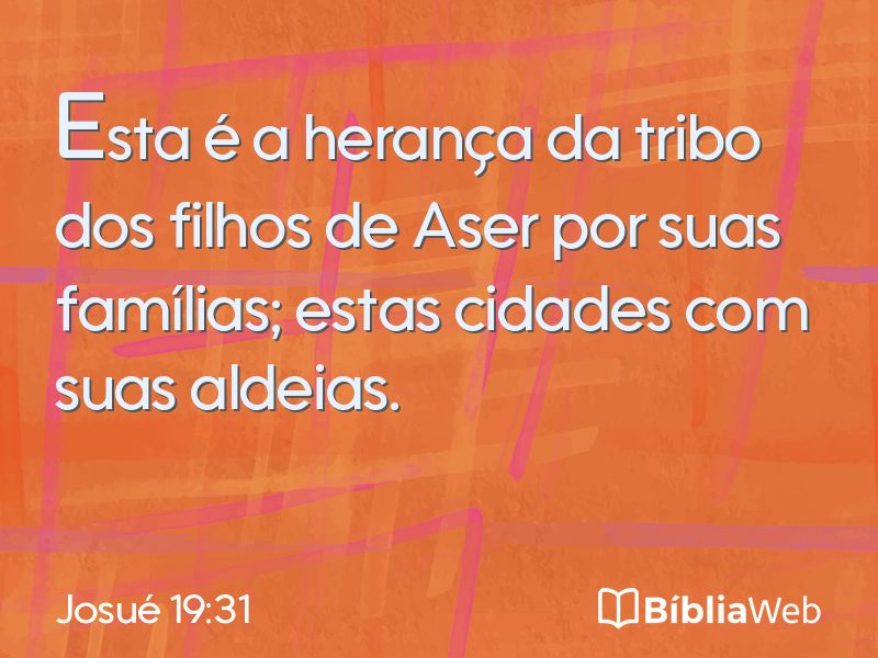 Josué 19:31 em imagem para compartilhar