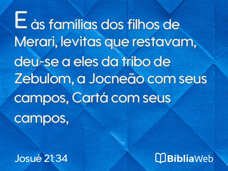 Josué 21:34 em imagem para compartilhar
