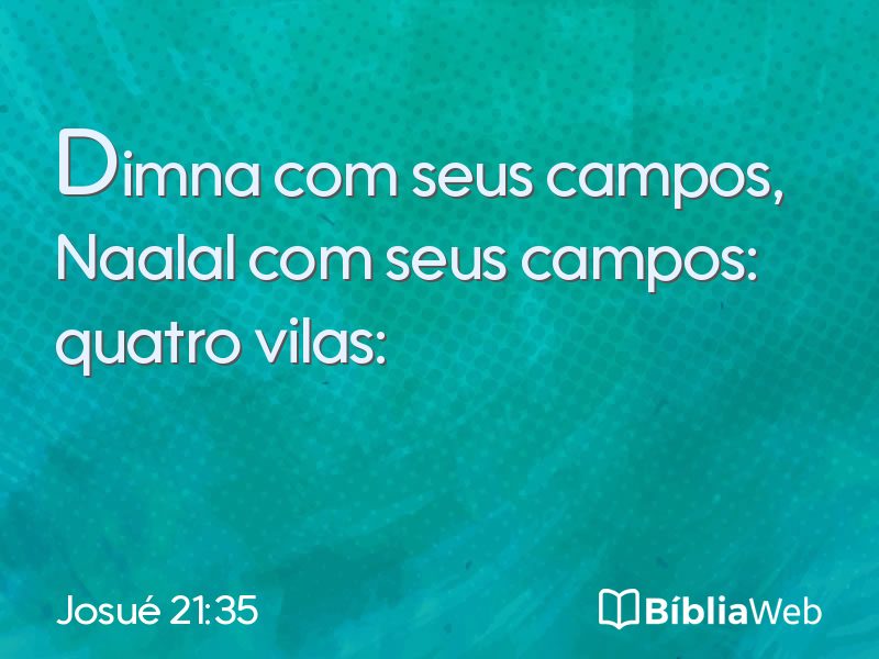 Josué 21:35 em imagem para compartilhar