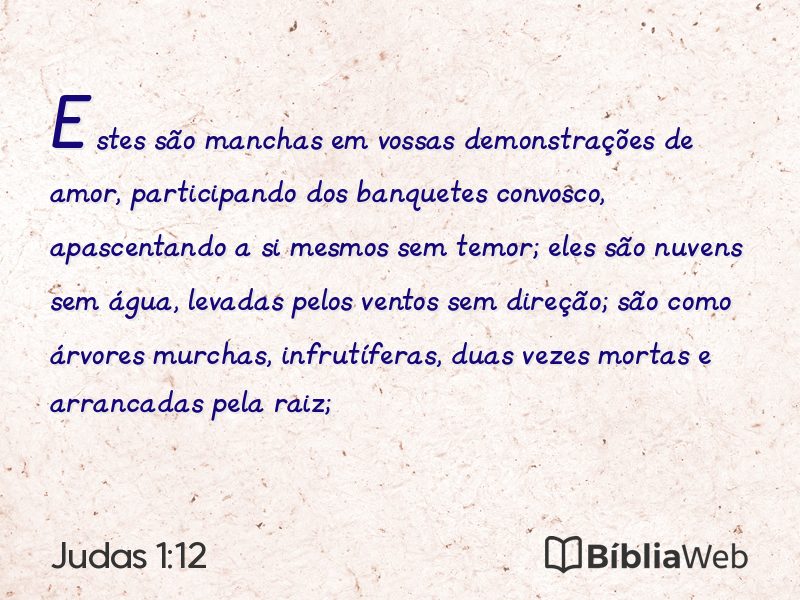 Judas 1:12 em imagem para compartilhar