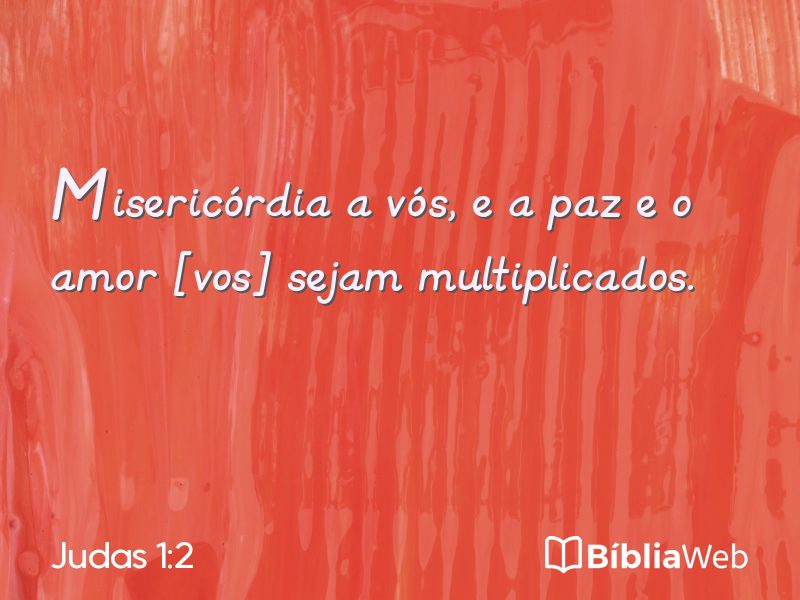 Judas 1:2 em imagem para compartilhar
