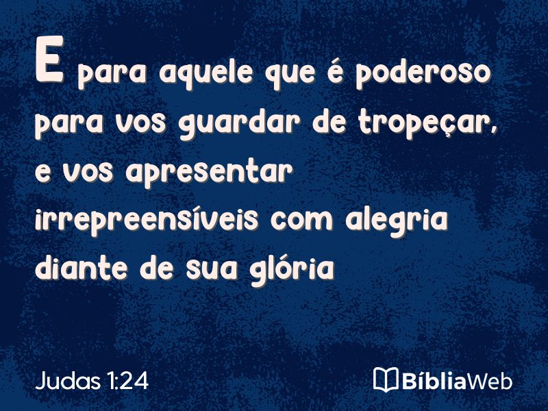 Judas 1:24 em imagem para compartilhar