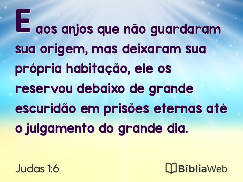 Judas 1:6 em imagem para compartilhar