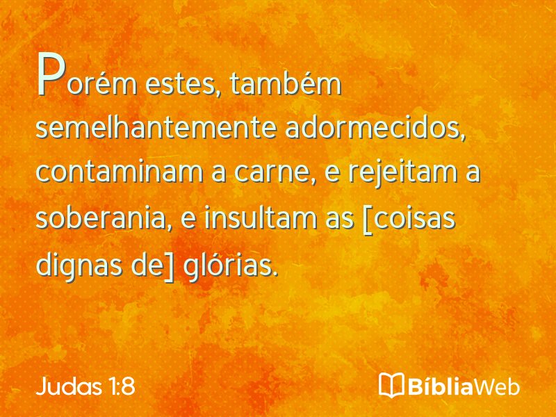 Judas 1:8 em imagem para compartilhar