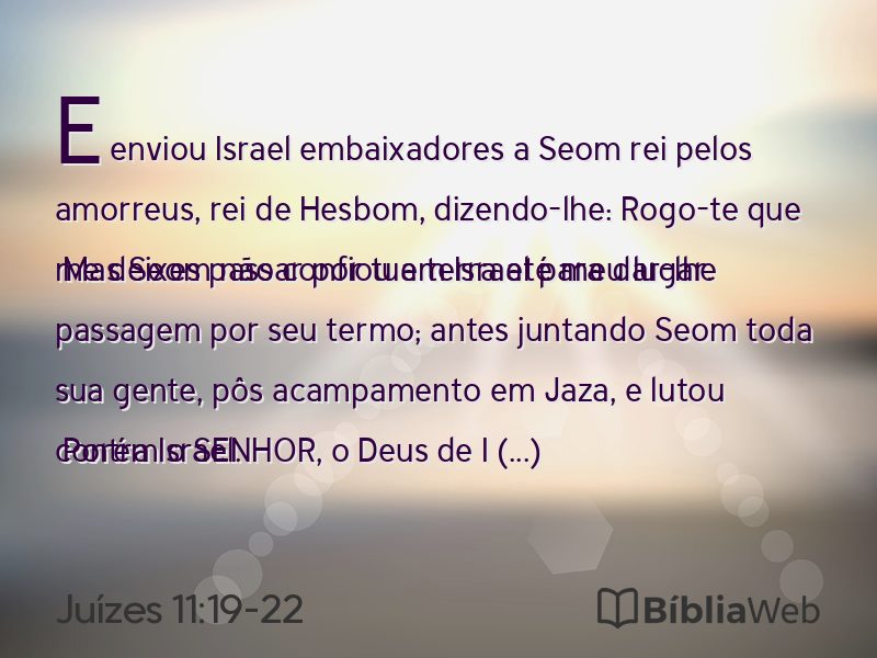 Juízes 11:19-22 em imagem para compartilhar