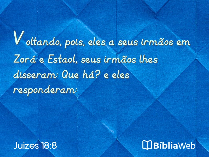 Juízes 18:8 em imagem para compartilhar
