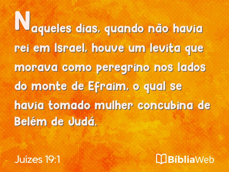 Juízes 19:1 em imagem para compartilhar
