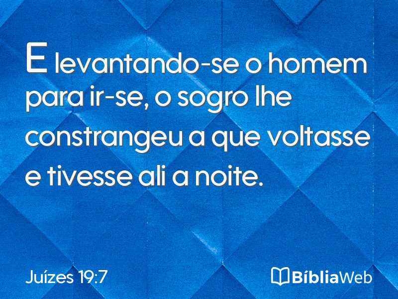 Juízes 19:7 em imagem para compartilhar