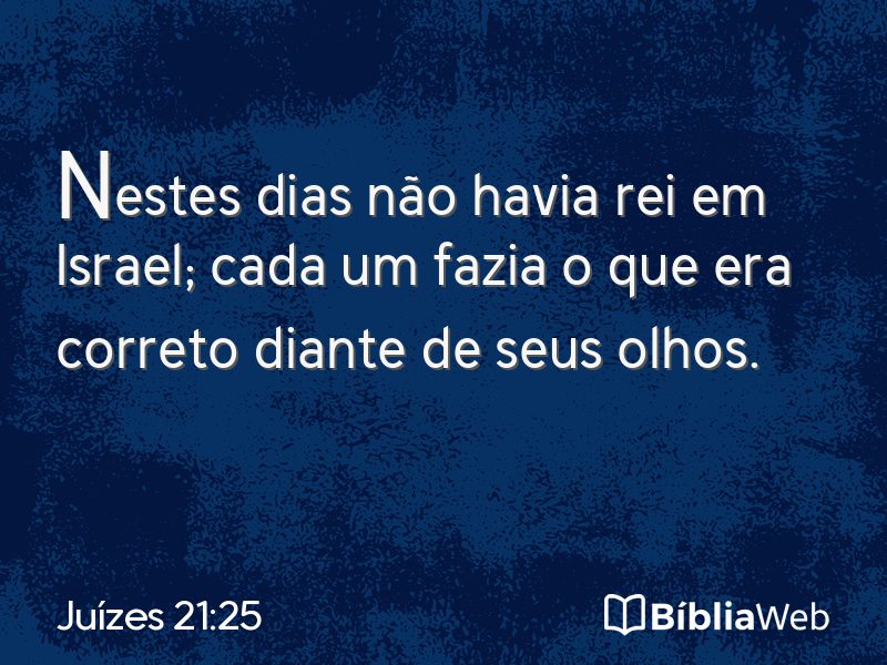 Juízes 21:25 em imagem para compartilhar