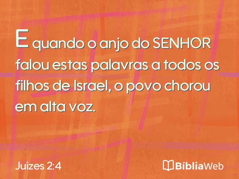 Juízes 2:4 em imagem para compartilhar