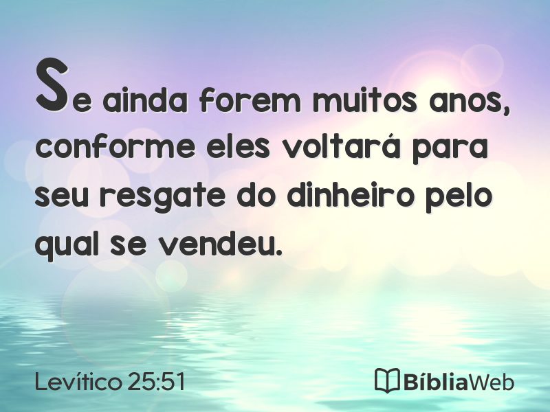Levítico 25:51 em imagem para compartilhar