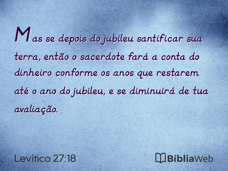 Levítico 27:18 em imagem para compartilhar