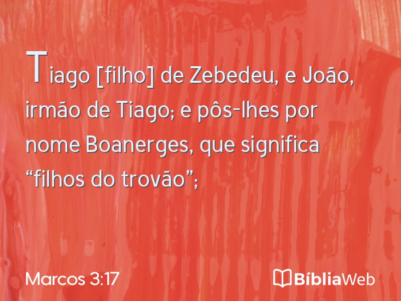 Marcos 3:17 em imagem para compartilhar