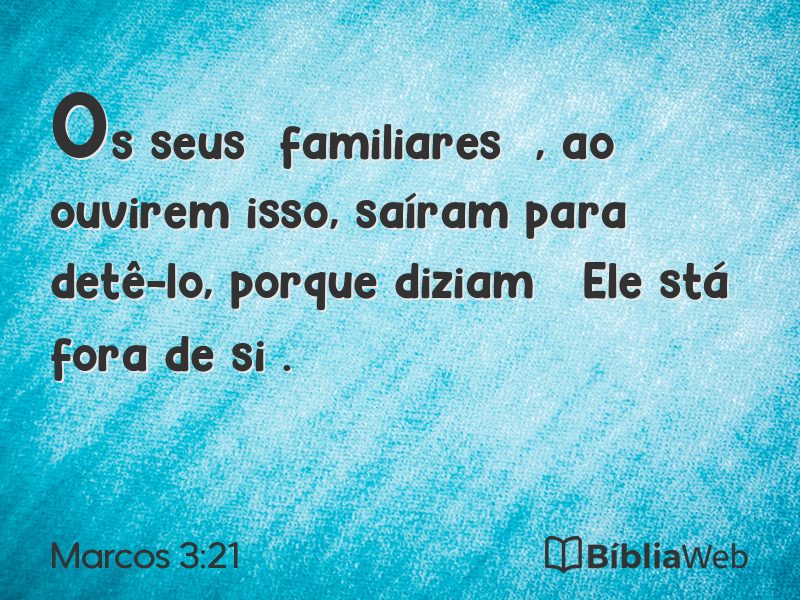 Marcos 3:21 em imagem para compartilhar