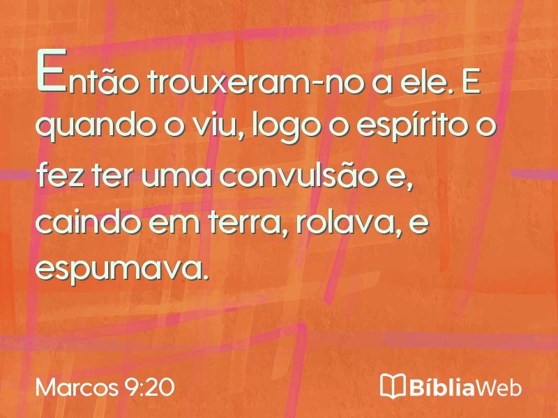 Marcos 9:20 em imagem para compartilhar