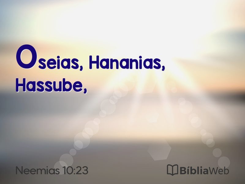 Neemias 10:23 em imagem para compartilhar