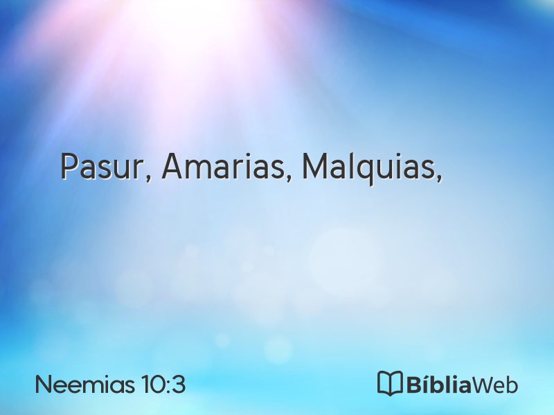 Neemias 10:3 em imagem para compartilhar
