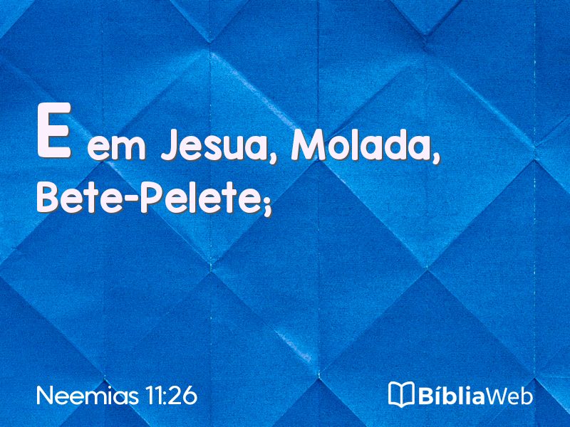 Neemias 11:26 em imagem para compartilhar