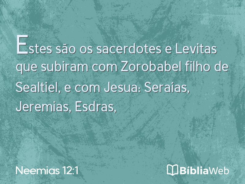 Neemias 12:1 em imagem para compartilhar