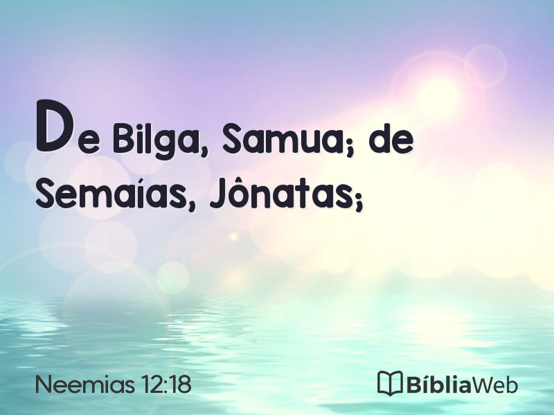 Neemias 12:18 em imagem para compartilhar