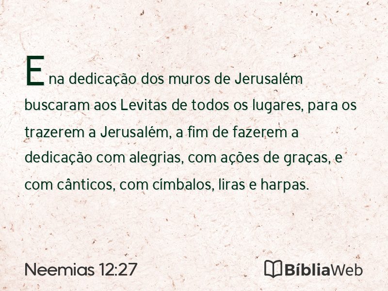 Neemias 12:27 em imagem para compartilhar