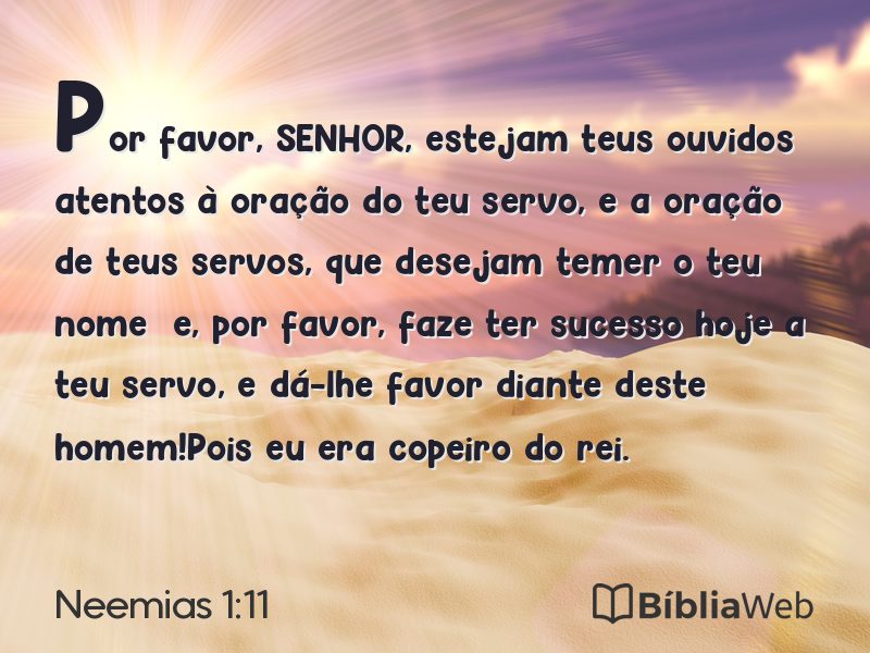 Neemias 1:11 em imagem para compartilhar