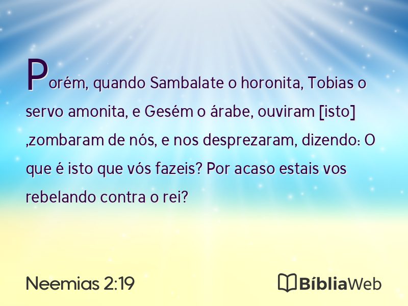 Neemias 2:19 em imagem para compartilhar