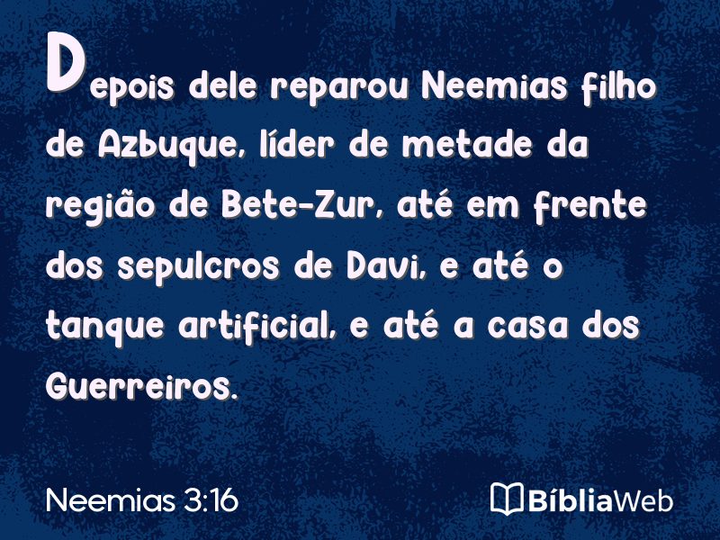 Neemias 3:16 em imagem para compartilhar