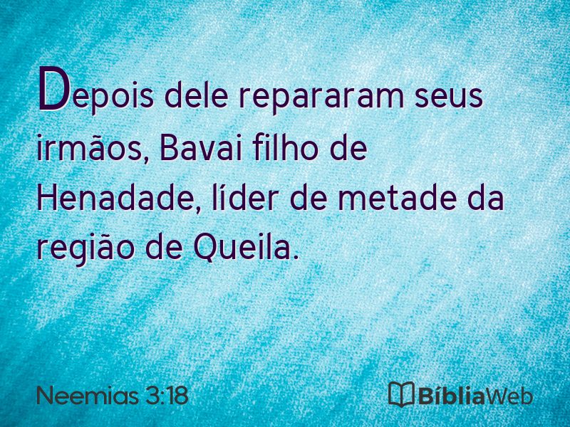 Neemias 3:18 em imagem para compartilhar