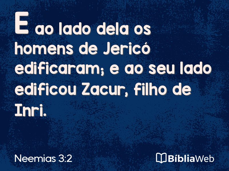 Neemias 3:2 em imagem para compartilhar