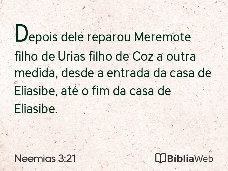 Neemias 3:21 em imagem para compartilhar