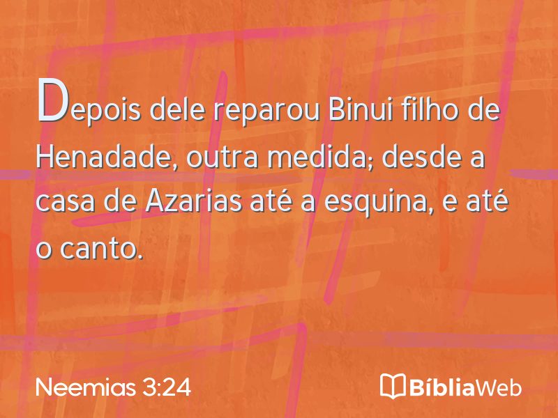 Neemias 3:24 em imagem para compartilhar