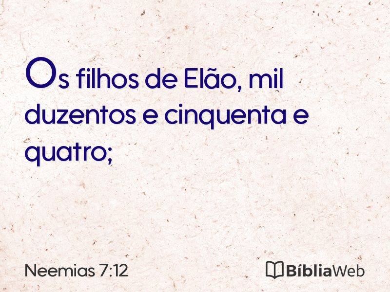Neemias 7:12 em imagem para compartilhar