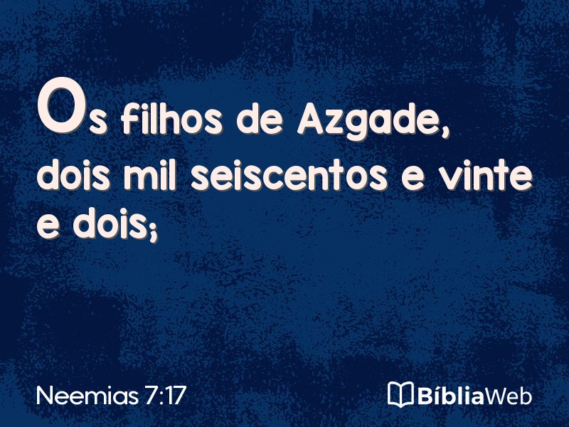 Neemias 7:17 em imagem para compartilhar