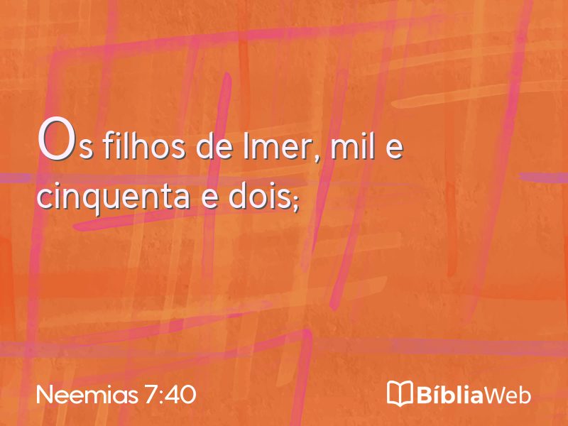 Neemias 7:40 em imagem para compartilhar