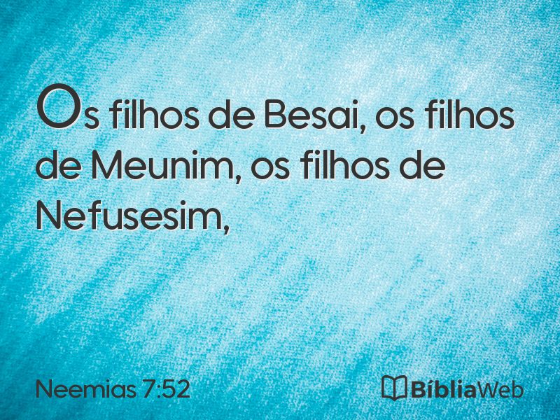 Neemias 7:52 em imagem para compartilhar