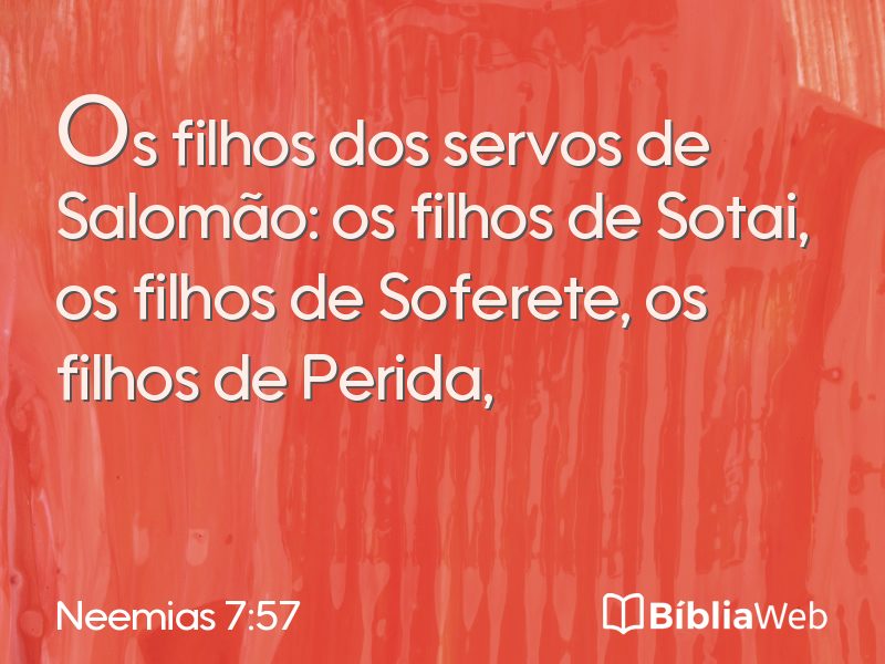 Neemias 7:57 em imagem para compartilhar