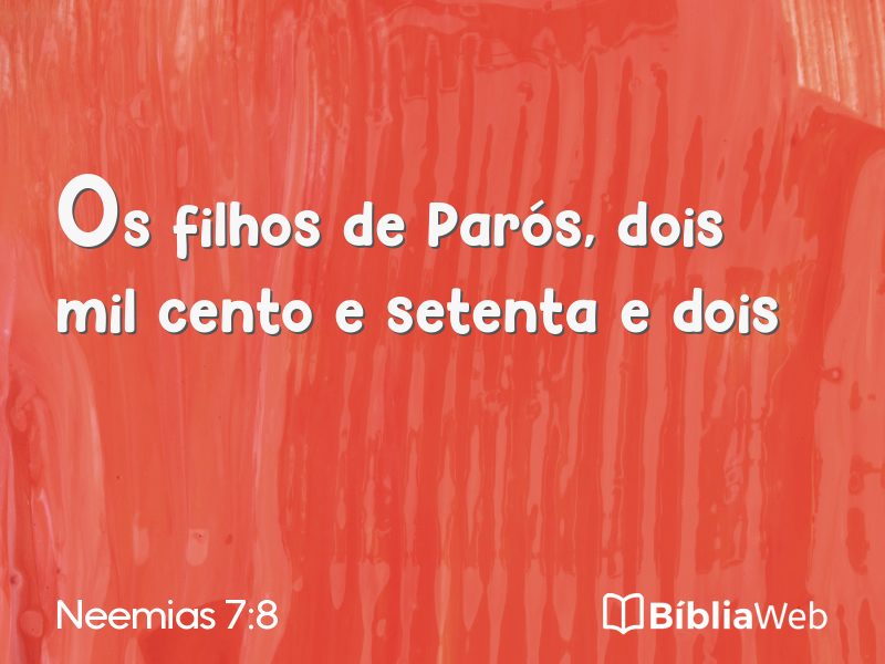 Neemias 7:8 em imagem para compartilhar