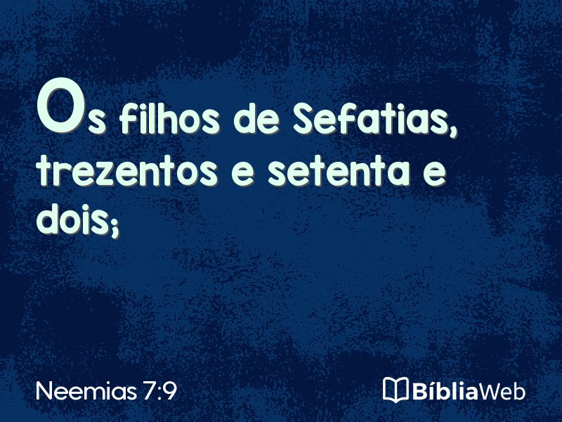Neemias 7:9 em imagem para compartilhar
