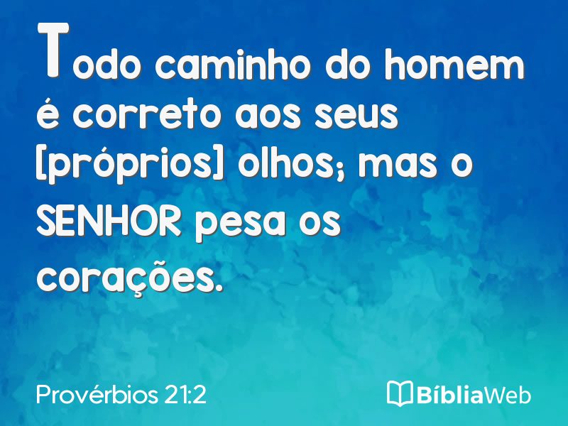 Provérbios 21:2 em imagem para compartilhar