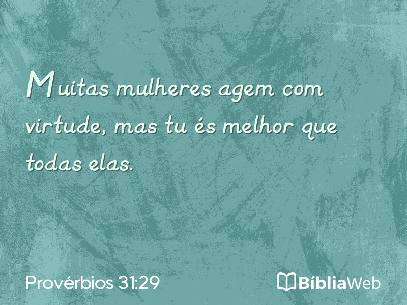 Provérbios 31:29 em imagem para compartilhar
