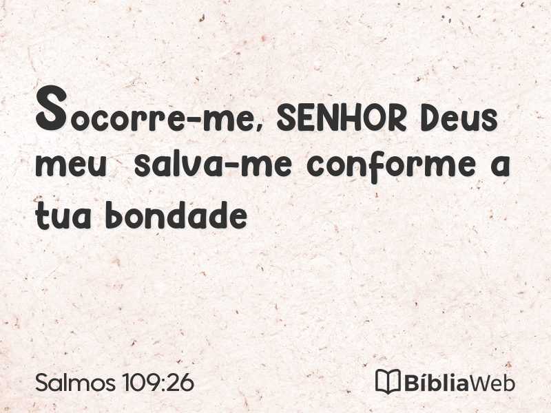 Salmos 109:26 em imagem para compartilhar