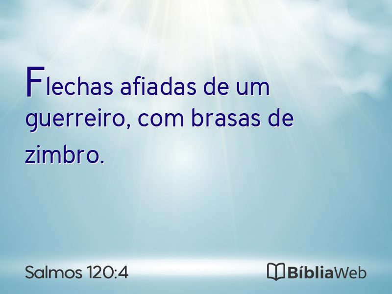Salmos 120:4 em imagem para compartilhar