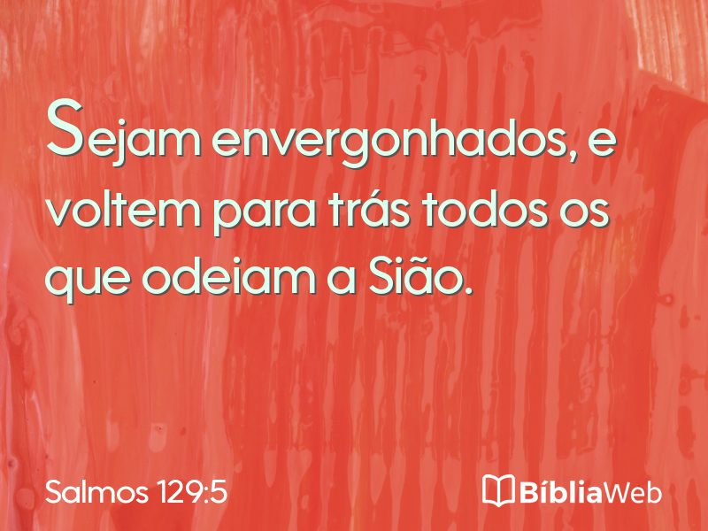 Salmos 129:5 em imagem para compartilhar
