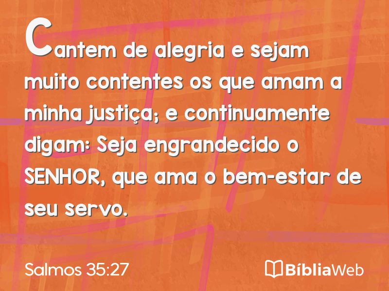 Salmos 35:27 em imagem para compartilhar