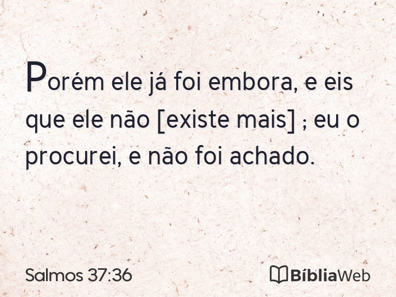 Salmos 37:36 em imagem para compartilhar
